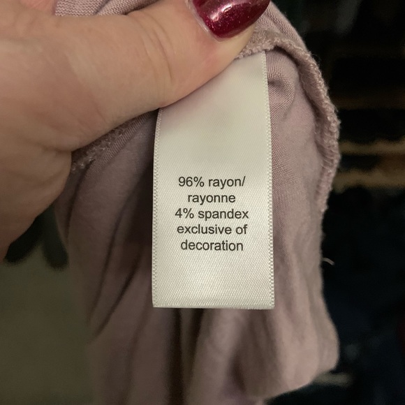 NWOT Maurices Ombré Purple Top - Picture 3 of 5